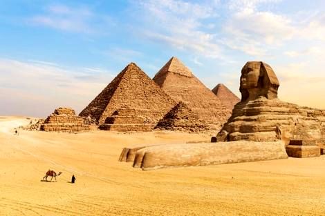 نمای ۳۶۰درجه‌ای از داخل اهرام مصر