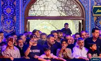 تصاویر شعار دادن گروهی از زنان کنار مزار رهبر شهید