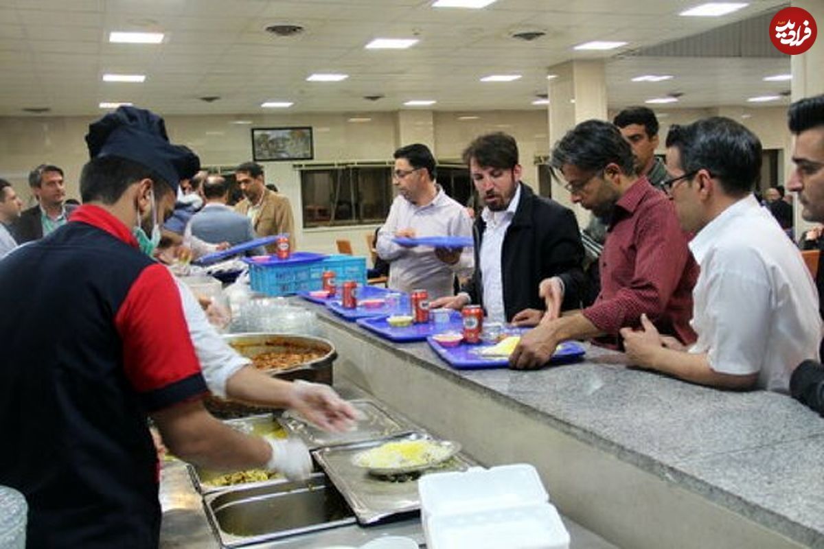 عکس پربازدید از شام محبوب دانشجویان ایرانی!