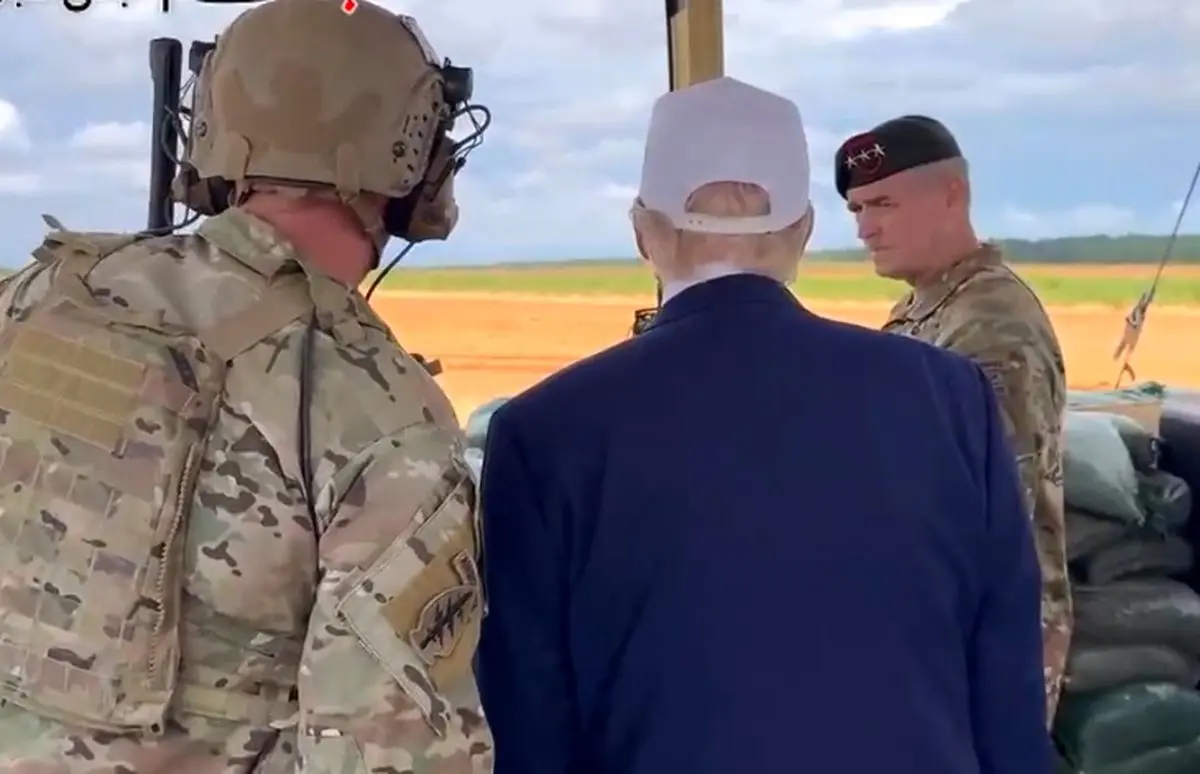 تصاویر تمرین کماندوهای آمریکا برای ربودن مادورو در حضور ترامپ