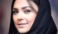  هدی زین‌العابدین و پدرش در اکران یک فیلم