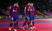 بارسلونا با تک گل «یامال» موقتا به رده دوم رسید