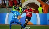 جنجالی‌ترین صحنه بازی نساجی و الهلال