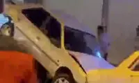یک پراید در سنندج پژو ۴۰۵ را به پرواز درآورد!