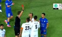 حریف استقلال، خیلی زود ده نفره شد