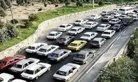 ببینید؛ وضعیت اسفناک جاده تهران - شمال