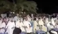 مرد عراقی  یک نماینده مجلس را به باد کتک گرفت