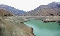 وضعیت هولناک سد کرج در مقایسه با پارسال