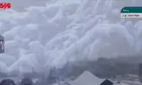 تصاویری از بارش برف در تهران