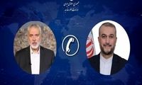 رایزنی امیرعبداللهیان و هنیه درباره آتش‌بس در غزه