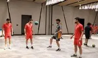 تمرین سبک بازیکنان تیم ملی در هتل