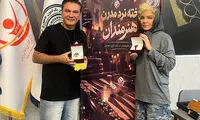 شراره رخام قهرمان مسابقات تخته نرد شد!