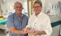 عکسی از یک دهه پس از عمل تاریخی پیوند دست