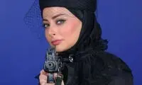 استایل مجلسی نفیسه روشن در یک مراسم عروسی