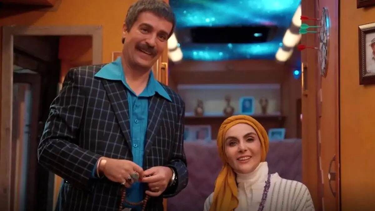   عکس احساسی شریِ پایتخت و مادرش 