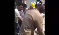 ویدئو غش کردن ناگهانی جمعی از کارگران در آبادان