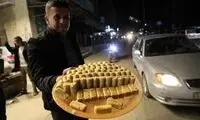 توزیع شیرینی توسط اسرائیلی‌ها برای ترور اسماعیل هنیه!