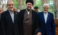 صداوسیما دو کلمه از سخنان پزشکیان و حسن خمینی را حذف کرد!
