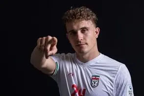 مهاجم تیم ملی ایران پدر شد