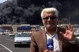 گزارش عجیب خبرنگار صداوسیما از محل انفجارِ بندر 
