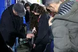 تصاویری وایرال شده از آموزش کار با تفنگ در میدان ونک
