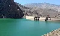 تصاویری تازه که از وضعیت سد کرج منتشر شد