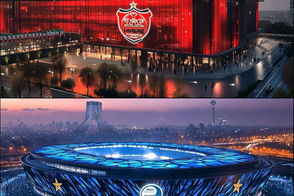 ورزشگاه بى‌نظیر استقلال و پرسپولیس که با هوش مصنوعی ساخته شد