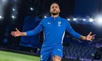 استقبال الهلال از استقلال با نیمار