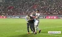 برخورد جالب حسینی با جیمی جامپ دیدار فولاد