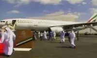 ویدئویی حسرت‌برانگیز از اولین پرواز هواپیمایی امارات