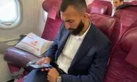 تیم ملی ایران را به مقصد دوحه ترک کرد