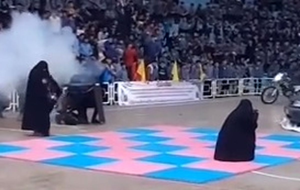 ویدئوی پربازدید از مانور مبارزه بانوان با اشرار مسلح