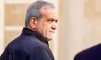 دکور نامناسب محل گفتگوی پزشکیان با خبرنگار آمریکایی