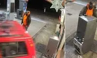 تلاش عجیب دو دزد برای سرقت دستگاه خودپرداز!