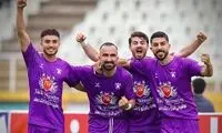 برد درخشان هوادار مقابل ملوان ۱۰ نفره