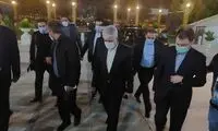 آقای وزیر در آزادی برای تماشای فینال جام حذفی 