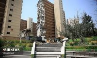 آثار حملات اسرائیل به برخی مناطق مسکونی در تهران