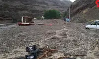 وضعیت آخرالزمانی جاده چالوس بعد از سیل شدید
