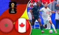 خلاصه بازی کانادا - مراکش 