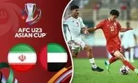 خلاصه بازی امید امارات - امید ایران 
