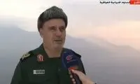 سپاه در یک کیلومتری مقر تروریست‌ها در عراق
