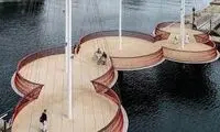 ببینید؛ پل‌عابر پیاده خلاقانه در کپنهاگ