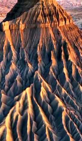 تصاویری ماورایی از نقش برجسته صخره‌ای در آمریکا