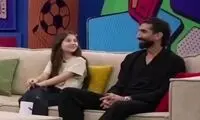 عذرخواهی دختر علیرضا بیرانوند به زبان انگلیسی از رونالدو