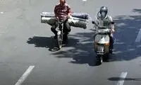رقص یک بابابزرگ موتورسوار با آهنگ رپ، مجازی را ترکاند
