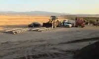 تصاویری از ترمیم خط آهن تهران به مشهد 