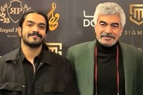 یک قاب مشترک پس از ۱۴ سال از سروش صحت و پسرش