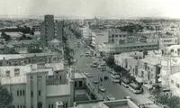 میدان حسن‌آباد تهران ۶۷ سال قبل این شکلی بود