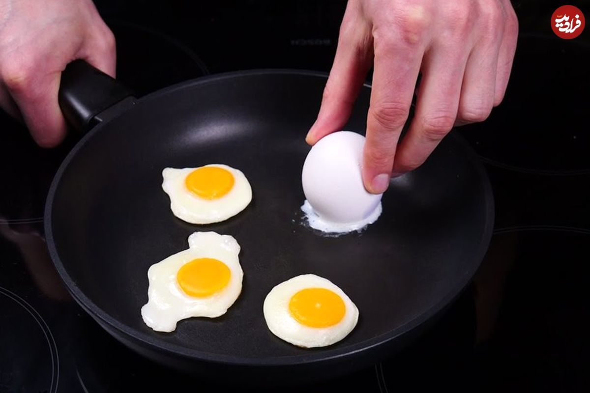  30 ترفند آشپزی با تخم‌ مرغ که شما را شگفت‌زده می کند
