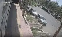 لحظه دلخراش زیر گرفتن دختر جوان توسط راننده خودروی سواری در اتوبان!